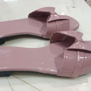 Womens Flat Slipper Purple Size 38