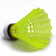 Green Color Plastic Badminton Shuttlecock 5Pcs