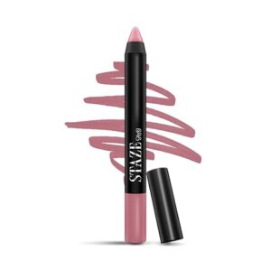 Staze 9to9 Pour On Matte Smudge Proof Lip Crayon NonDrying Transferproof Sharpenable