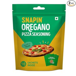Snapin Oregano Pizza Seasoning Sachet 5G 10 Pcs Pack Of 6