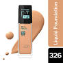 Maybelline New York Fit Me Matte Poreless Liquid Foundation Matte Finish With 16H Oil 22 30 ml Tan 326