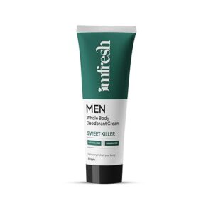 imfresh Men Sweet Killer Deodorant Cream For Whole body Underarms Area 50gm