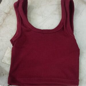 Red colour top for women size S