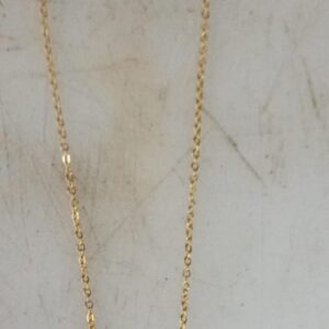 Gold colour chain for women