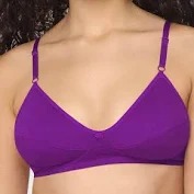 Purple colour bra for women size 32