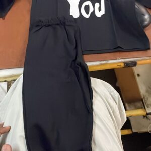 Girls Casual Cotton Blend Aline Top Black Pack of 1