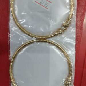 Princess Gold Plated Bangles Set of 2