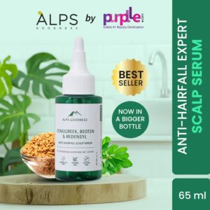 Alps Goodness Fenugreek Biotin and Redensyl Anti Hairfall Scalp Serum 65 ml
