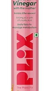 THE PLANT FIX Apple Cider Vinegar Effervescent Tablet with mother 15 tablet