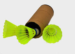 EAZO Durable Plastic Shuttlecock Green Color Pack of 3