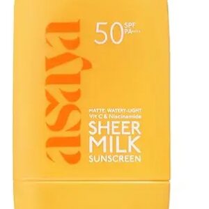 Asaya Sheer Milk Sunscreen SPF 50 PA UVA UVB 50 ml