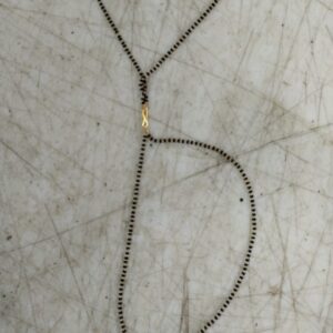 Black Pearls Chain For Women