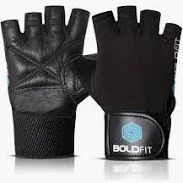 Boldfit warrior gym gloves black color