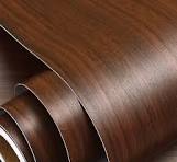 Xiti Decor Brown Wallpaper 45 x 500 Cm Wallpaper Self Adhesive Living Room Bedroom Decoration