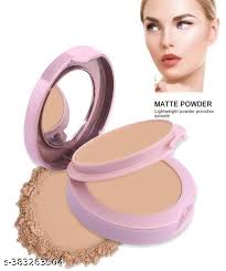 HD Oil Control Face Compact Powder 2 In 1 Compact