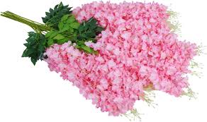 Agni Craft 12 Light Pink Wisteria Garland for Decoration