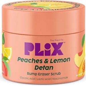 PLIX THE PLANT FIX Peaches Lemon Detan Bump Eraser Scrub 200g