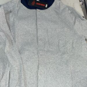 Self Design Men grey TShirt size L