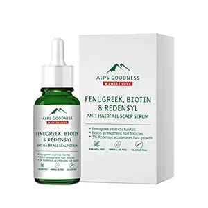 Alps Goodness Fenugreek Biotin 3 Redensyl Anti Hairfall Scalp Serum 30 ml
