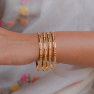 Zerika Jewels Prisha Bangle Set of 4 Size 2Point4