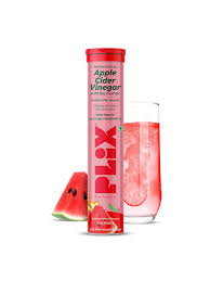 plix the plant fix apple cider vinegar 15 effervescent tablets watermelon flavour