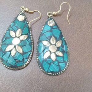 Green Color Earing For Women