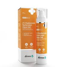 The Derma Co Hyaluronic Sunscreen Aqua Gel 50G