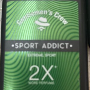 Gentlemen Crew Sport Addict Perfume Body Spray 18Ml Pack Of 3