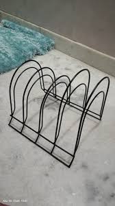 Ghazi Shoppee Countertop Pan Pot Rack And Lid Holder