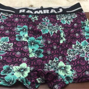 Printed Underwear For Mens Purple Size M