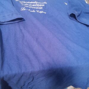 Mischief Monkey Mens Printed T Shirt Blue Size L