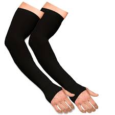 Boldfit Black Arm Sleeves For Men Women