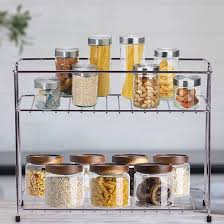 Stainless Steel Spice Box Rack