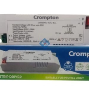 Crompton Profile Led Strip Driver 12V 5A 60W