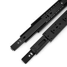 Slide In Rust Free Black Heavy Duty Drawer Slides 1 Pair 200Mm 8 Inch