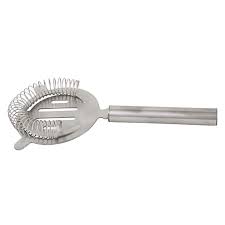 Stainless Steel Two Prong Bar Strainer 1Pc