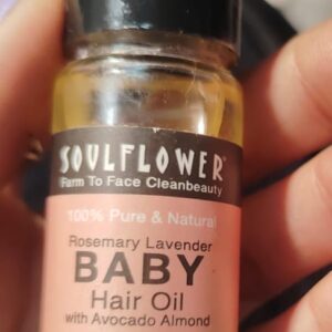 Soulflower Rosemary Lavender Baby Hair Oil 20Ml
