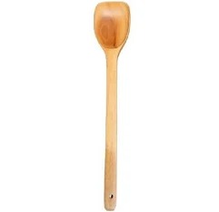 Wooden Brown Color Cooking Spoon