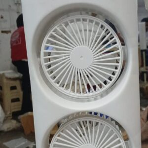 Exquisite DoubleEnded Spray Fan Portable Air Cooler With Lamp For Table And 360 Rotation Mist Fan With Lights Usb Air Cooler White
