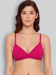 Pink Color Non Padded Bra For Women Size 30
