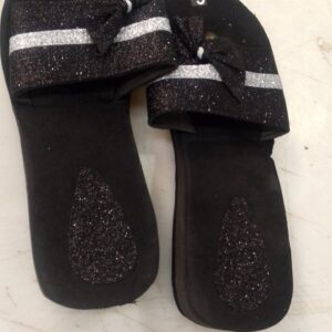 Black Stylish Slippers For Women Size 5