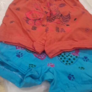 Multicolor Shorts For Kids Size 1 Year Pack Of 2