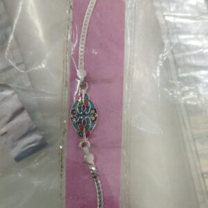 Silver Color Fancy Designer Rakhi