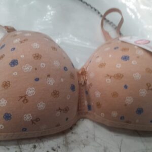 Womens Padded Cotton Bra Size 36 Pink