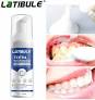 Latibule Teeth Whitening Mousse Foam Toothpaste Cleaning Gums Freshen Breath Teeth Whitening Liquid 60 Ml