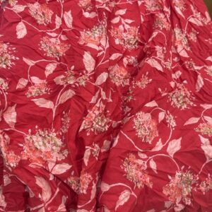 Women Red Color Skirt Size S