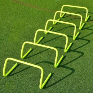 6 Inch Speed Hurdles For Field And Gym Training And Speed Training Set Of 6