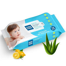 Mee Mee Wet Wipes For Baby Skin With Aloe Vera 72Pcs