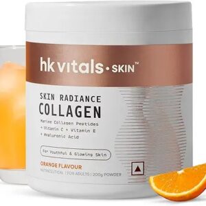 Hk Vitals Skin Radiance Marine Collagen Supplement Powder Orange 200Gm