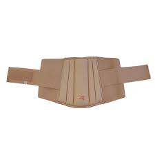 Classic Lumbar Support Belt Back Support Belt Light Brown Colour